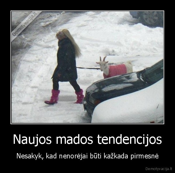 Naujos mados tendencijos