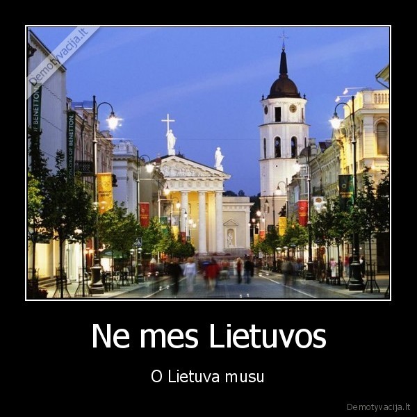 Ne mes Lietuvos