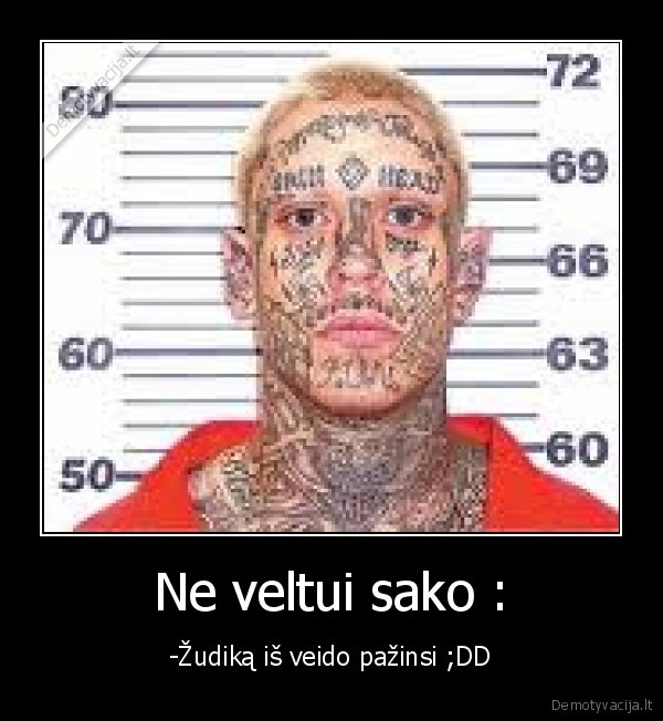 Ne veltui sako :