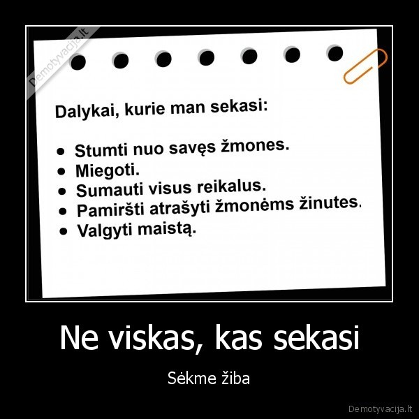 sekme,zmones,miegas,zinute,maistas,gyvenimas