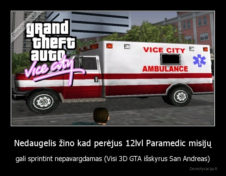 Nedaugelis žino kad perėjus 12lvl Paramedic misijų