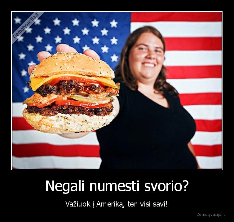 amerika,svoris,storumas,maistas