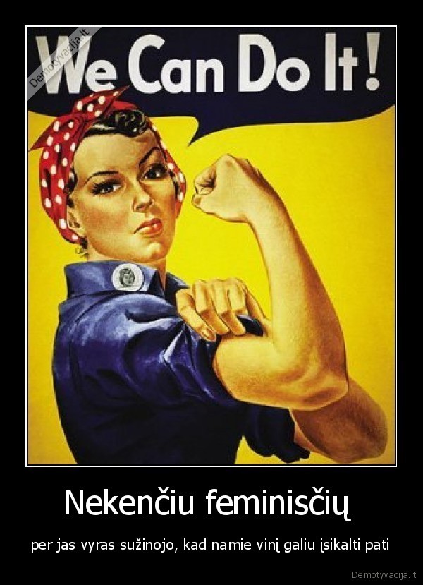 Nekenčiu feminisčių 