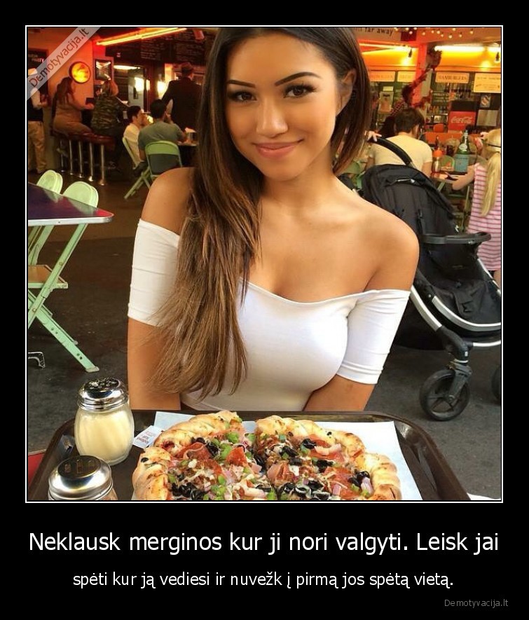 mergina,valgis,patarimas