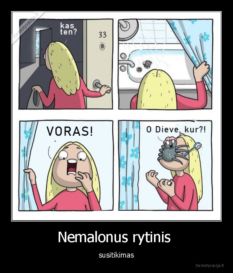 komiksas,voras,dusas