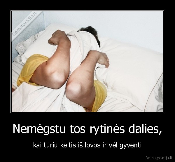 Nemėgstu tos rytinės dalies,