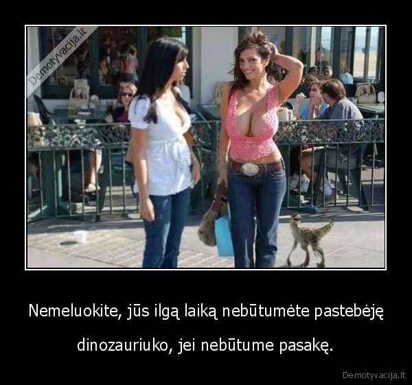 merginso,papai,dinozauriukas