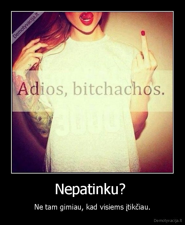 Nepatinku? 