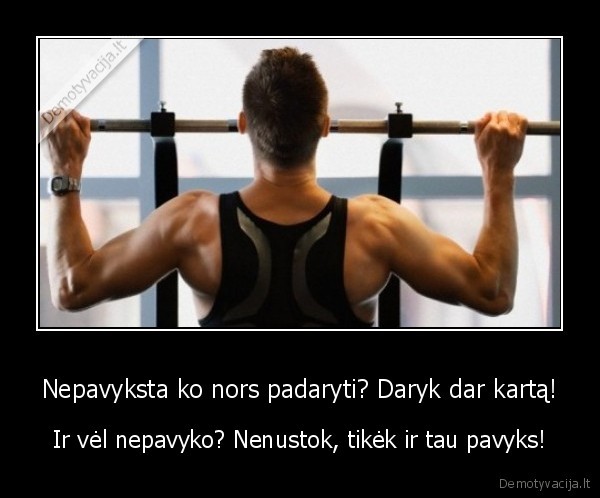 sportas, motyvacija
