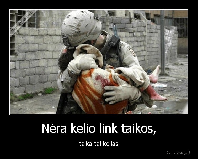 taika,kelias,karas