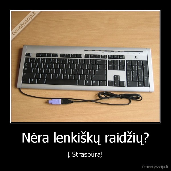 lenkai,klaviatura,raides