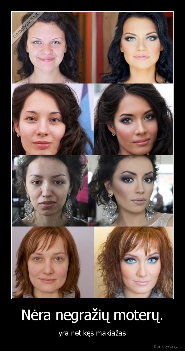 makiazas,su, ir, be