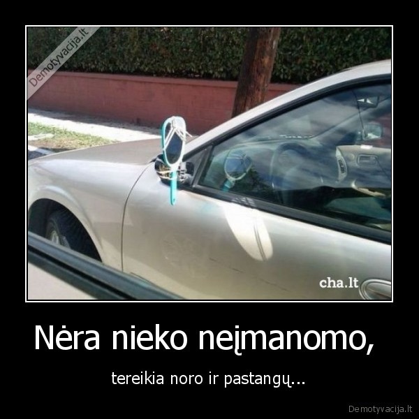 viskas, imanoma