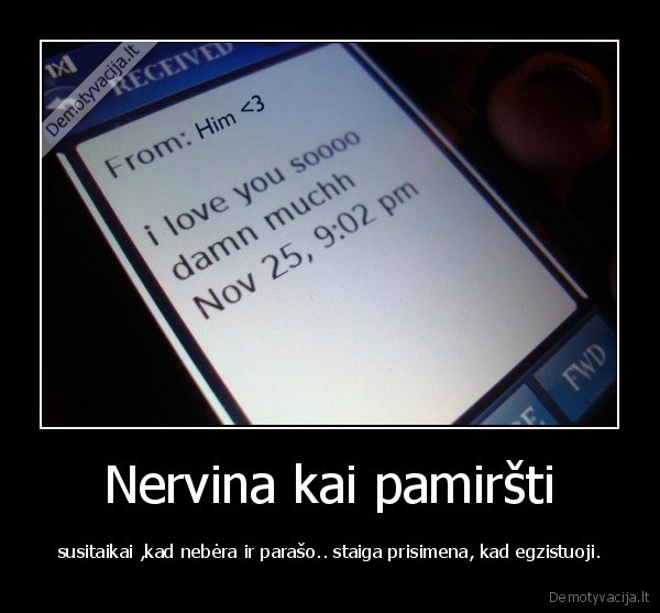 Nervina kai pamiršti