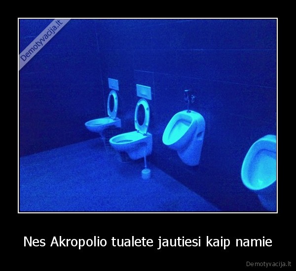 Nes Akropolio tualete jautiesi kaip namie