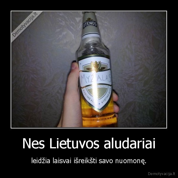 lietuva, lietuvos, aludariai, aludarius, aludariam, nuomone, nuomones, alus, myzalas