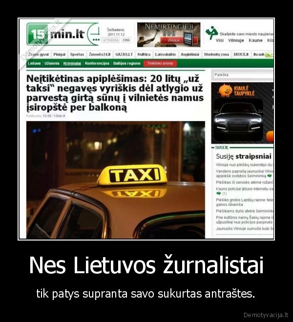 zurnalistai, supranta, ka, parase, o, kiti, nesupranta