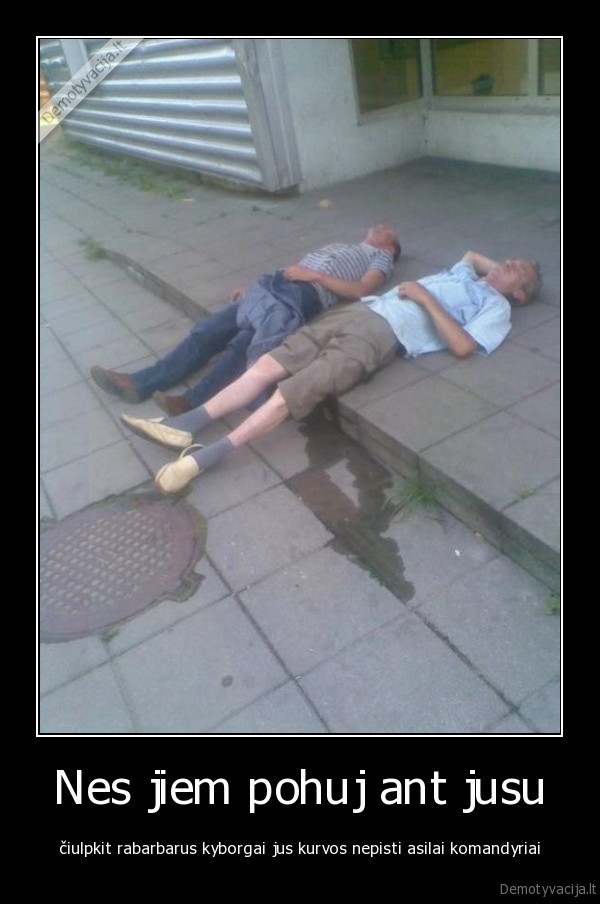 Nes jiem pohuj ant jusu