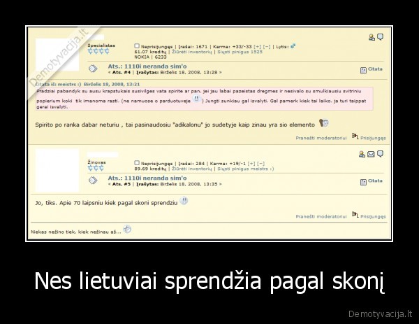 skonis,spiritas