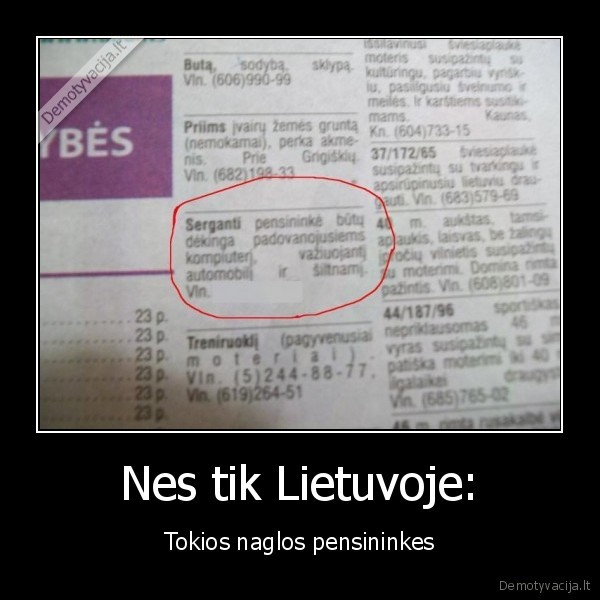 Nes tik Lietuvoje: