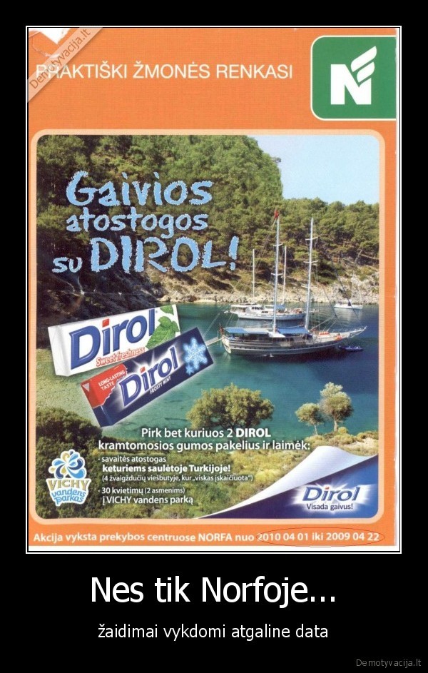 Nes tik Norfoje...