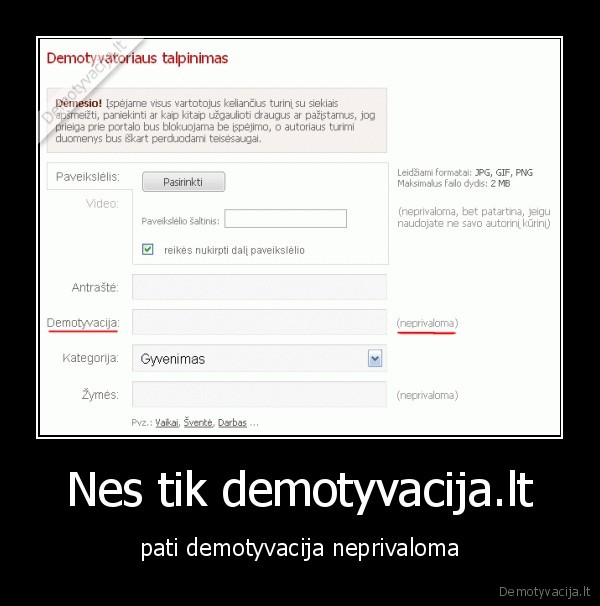 Nes tik demotyvacija.lt