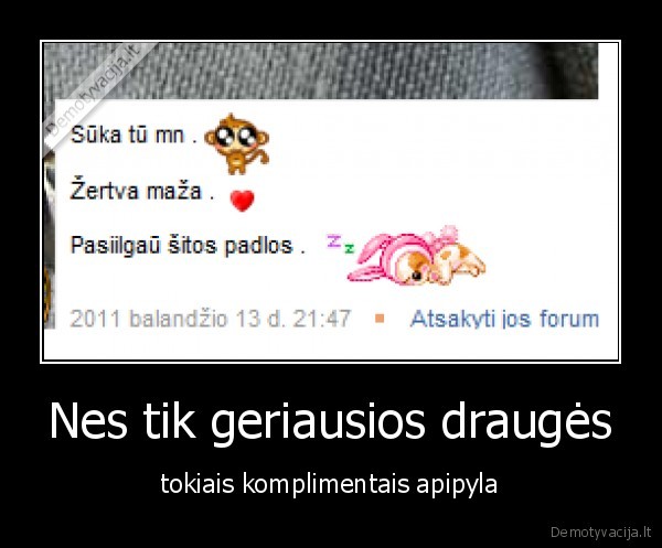the, best, komplimentai
