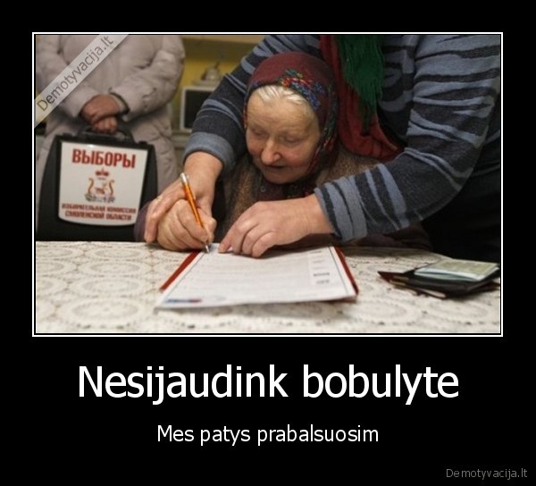 Nesijaudink bobulyte