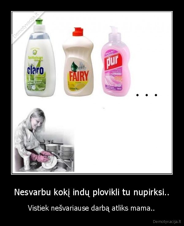 Nesvarbu kokį indų plovikli tu nupirksi..