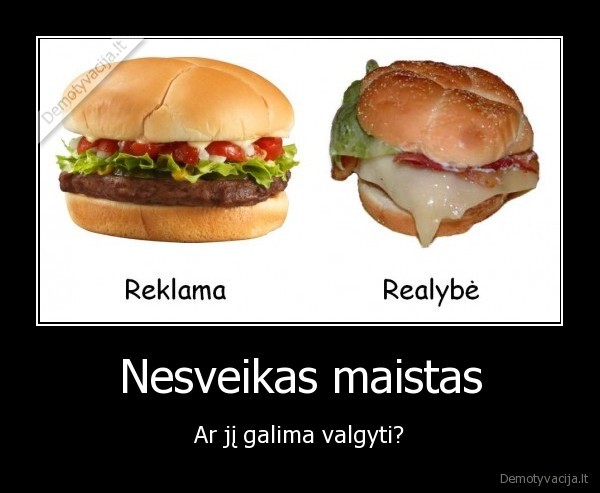 Nesveikas maistas