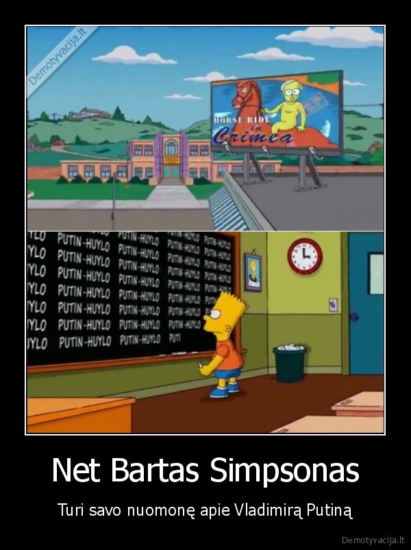 vladimiras, putinas,bartas, simpsonas,simpsonai, apie, putina