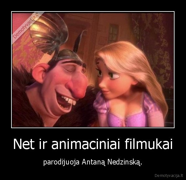 Net ir animaciniai filmukai