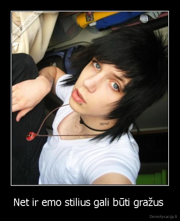 Net ir emo stilius gali būti gražus 