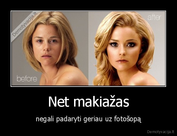 Net makiažas