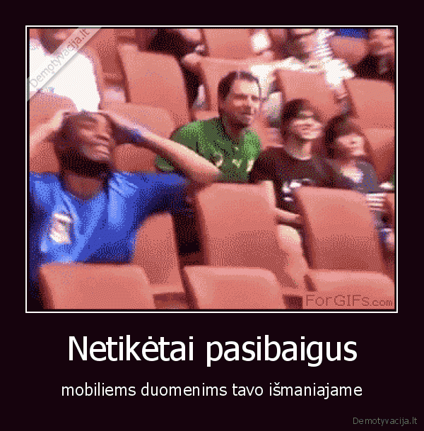 Netikėtai pasibaigus