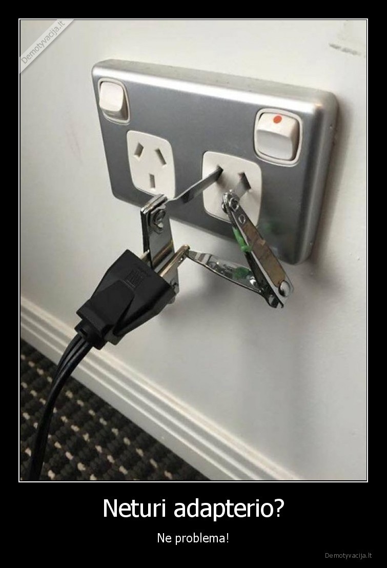 adapteris,problema