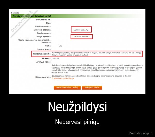 Neužpildysi