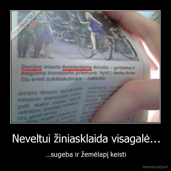 geografija,spauda,laikrastis,klaida