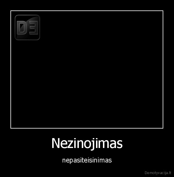Nezinojimas