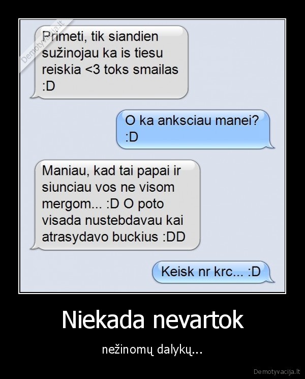 nevartoti,smailai,sypseneles