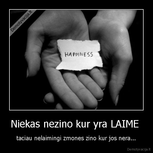 Niekas nezino kur yra LAIME 
