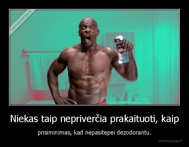 dezodorantas,prakaitas