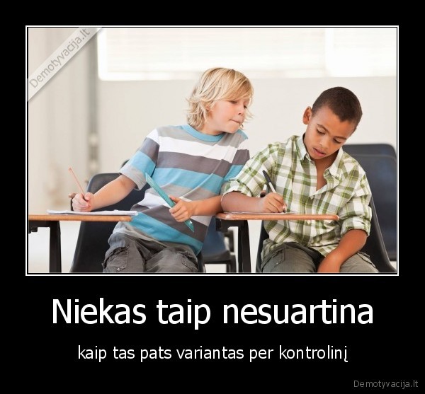 mokykla,kontrolinis
