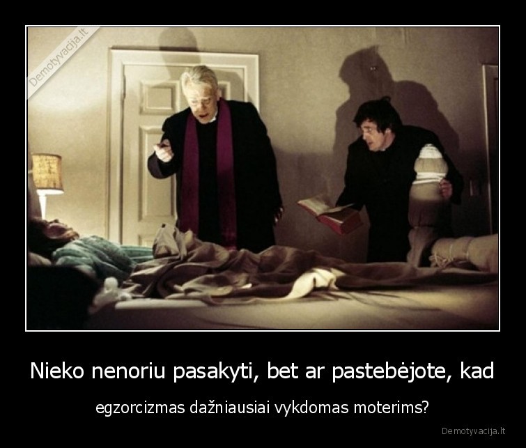 egzorcizmas,moterys,setonas,kunigas