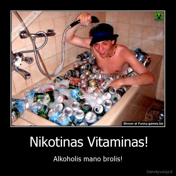 Nikotinas Vitaminas!