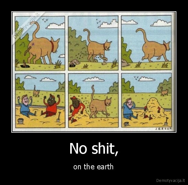 No shit,