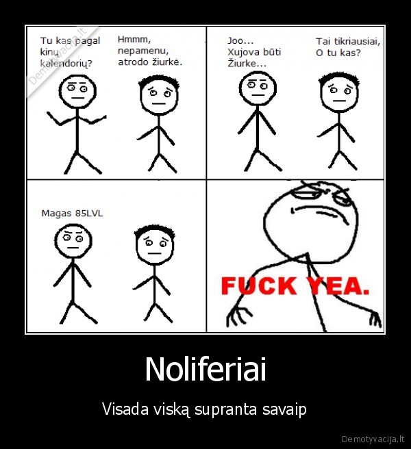 noliferiai, kinieciu, kalendorius