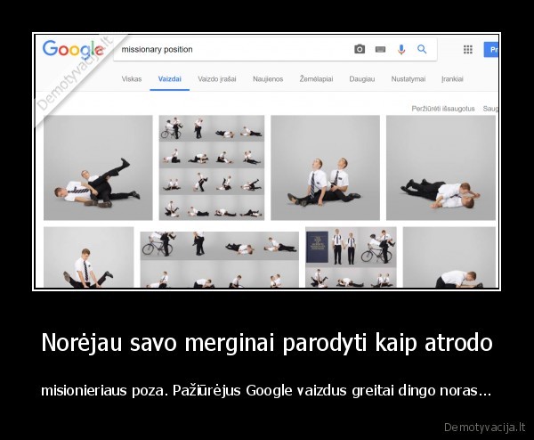 misionieriaus, poza,misionieriai