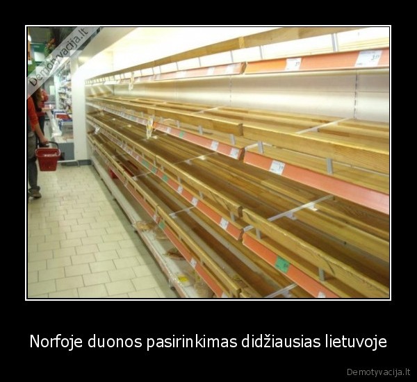 Norfoje duonos pasirinkimas didžiausias lietuvoje