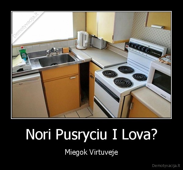 Nori Pusryciu I Lova?